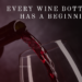 Every #Winebottle has a beginning.